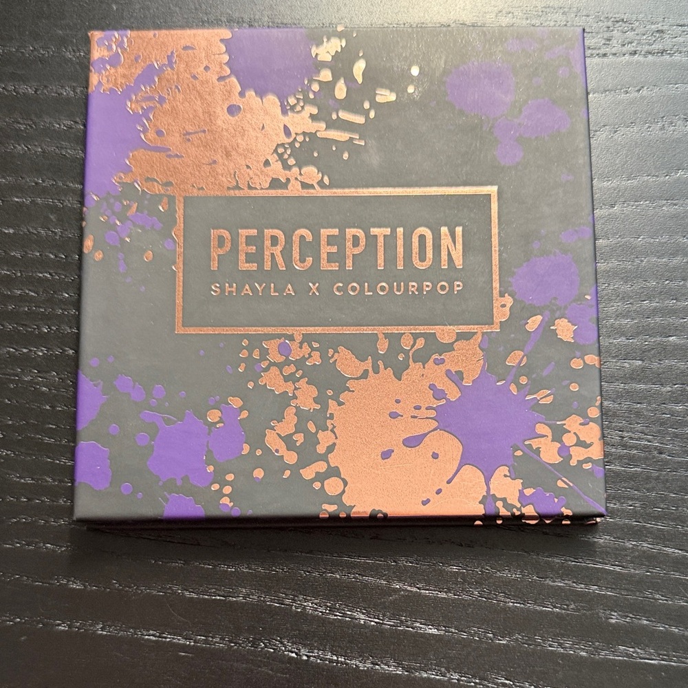 ColourPop Perception Palette - Purple and Copper